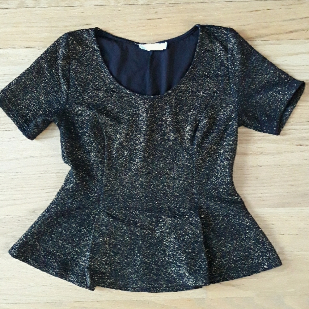 Lush Sheer  Blouse Petite Small